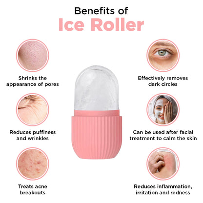 Face Ice Roller for Men & Women